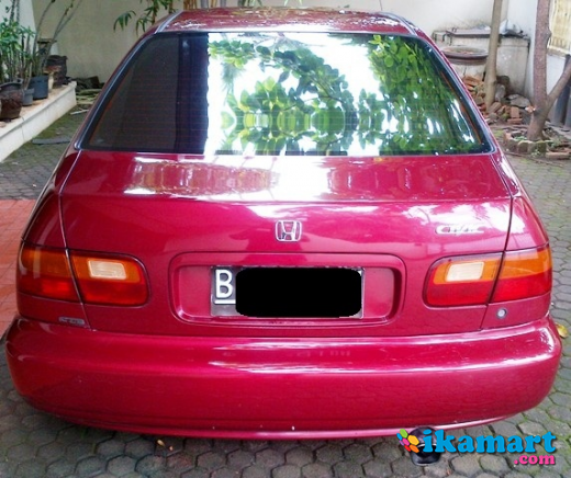Jual Honda  civic genio  1 6 automatic merah 1995  Mobil 