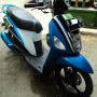 Jual Suzuki Lets Sport FI Thn 2012 akhir,Biru mulus,Surat Komplit,