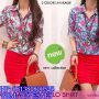 003326 Flowery Blouse