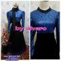 Gamis Hitam Biru