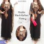 Riekya Black Kaftan Maxi