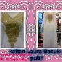 Kaftan laura basuki putih