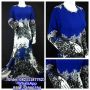 DRESS MERMAID BLUE