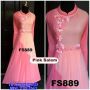 Dress Pink mix Salam