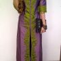 Abaya gamis Saten Bordir 01