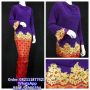 SETELAN SONGKET DARK PURPLE