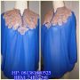 Tunik Deswita Biru Electrik