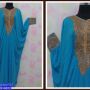 KAFTAN MAROKO SYAHRINI BORDIR EMAS {GOLD}