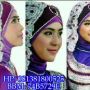 Jilbab Pesta Full Swarovsky April Jasmine Mewah Import 019