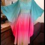 Kaftan Syahrini Satin Gradasi 03 