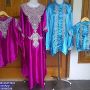 Family Set 4 Baju (Kaftan Bordir 02)