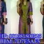 Abaya gamis Saten Bordir 03