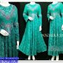 NAZEERA DRESS GREEN TURQOISE