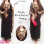 Riekya Black Kaftan Maxi