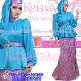 Keisya Dress Biru tosca