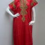 Kaftan Yuni Satin Red