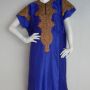 Kaftan Yuni Satin Blue