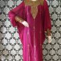 KAFTAN BORDIR TETES PINK 