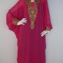 KAFTAN SERUTI LIONTIN PINK FANTA