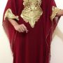 Kaftan Casandra Maroon