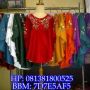 Blouse Satin Bordir red