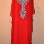 Kaftan Mewah Swarovski Import Red