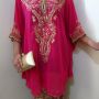 Tunik Bordir Melati Pink