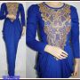 Dress Luna Bordir Blue