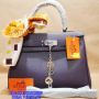 Hermes Kelly Mini Purple