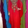 Kaftan Payet Sharini Red