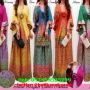 setelan songket gamis jamika