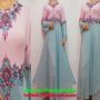 PRINCESS DRESS PINK SOFT BLUE