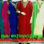 Kaftan Gelombang Merah