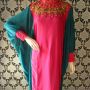 Kaftan Payet Sharini Biru tosca