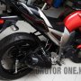 Jual Motor Yamaha Byson 2010 Merah, Plat B, Bln 11