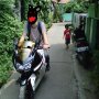 Jual kawasaki ninja 250 cc hitam putih maknyus , bekasi