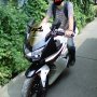 Jual kawasaki ninja 250 cc hitam putih maknyus , bekasi