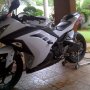 Jual Kawasaki Ninja 250 Fi 2012 Putih Modif Elegan