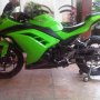 Jual Kawasaki Ninja 250 Fi 2012 Hijau mulus