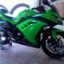 Jual Kawasaki Ninja 250 Fi 2012 Hijau mulus