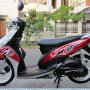 Jual Yamaha Mio J 2012 Bulan 4 DKI Merah Putih Km 2000an