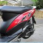 Jual Yamaha Mio J 2012 Bulan 4 DKI Merah Putih Km 2000an