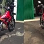 Jual Satria FU 150 Built UP Thailand 2006 Merah Hitam