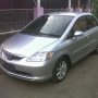 Jual Honda City Vtech 2004 Silver mulus like new