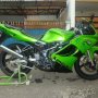 Jual ninja rr 2012 hijau limited edition pertamax