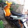 JUAL YAMAHA MIO CW 2009 PUTIH MODIF