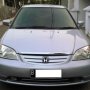 Honda Civic VTI 2001 silver jual cepet cuma 102jt