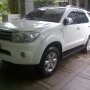 JUAL TOYOTA FORTUNER 2010 2.7 A/T WHITE