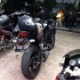 Jual Ninja 250 fi 2012 hitam modif mantap