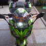 jual Kawasaki ER-6n hijau Plat D